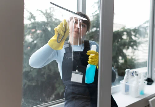 Nettoyage de vitres intérieures et extérieures à Anères